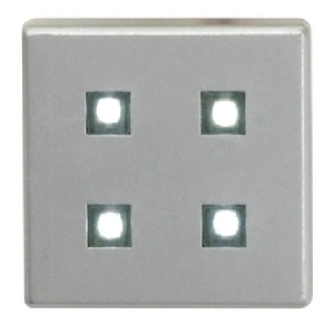 Square plinth light kit (4 fittings)